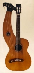 Knutsen harp guitar